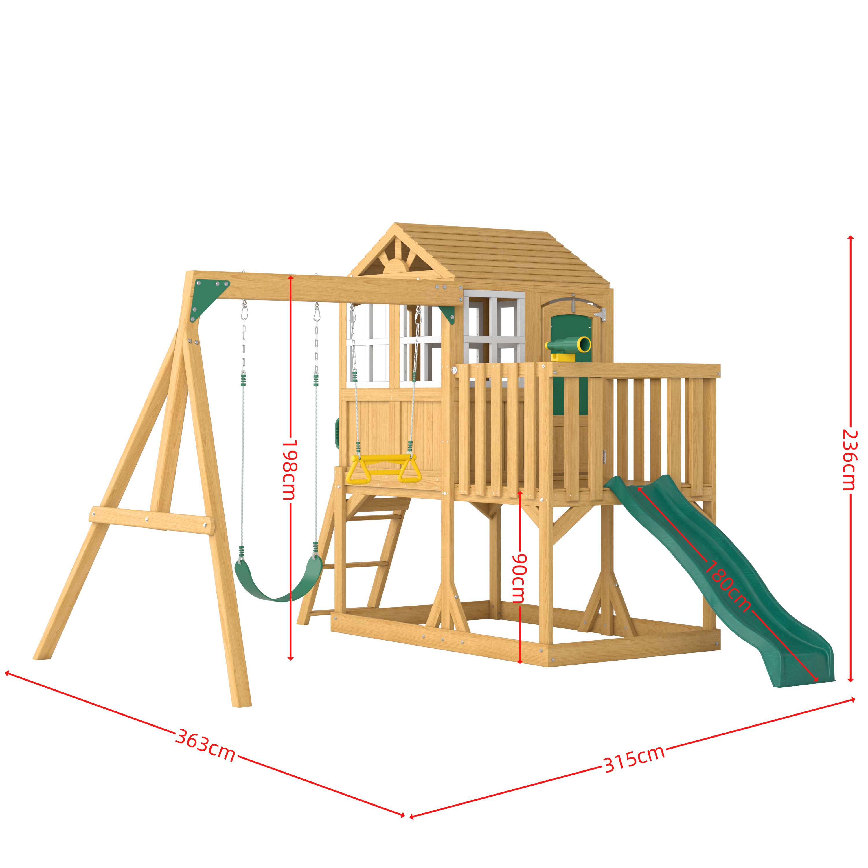 Pelanggan UK Mengunjungi Kilang Kami: Meneroka Set Swing Kayu Berkualiti dan Peralatan Taman Permainan Luaran
