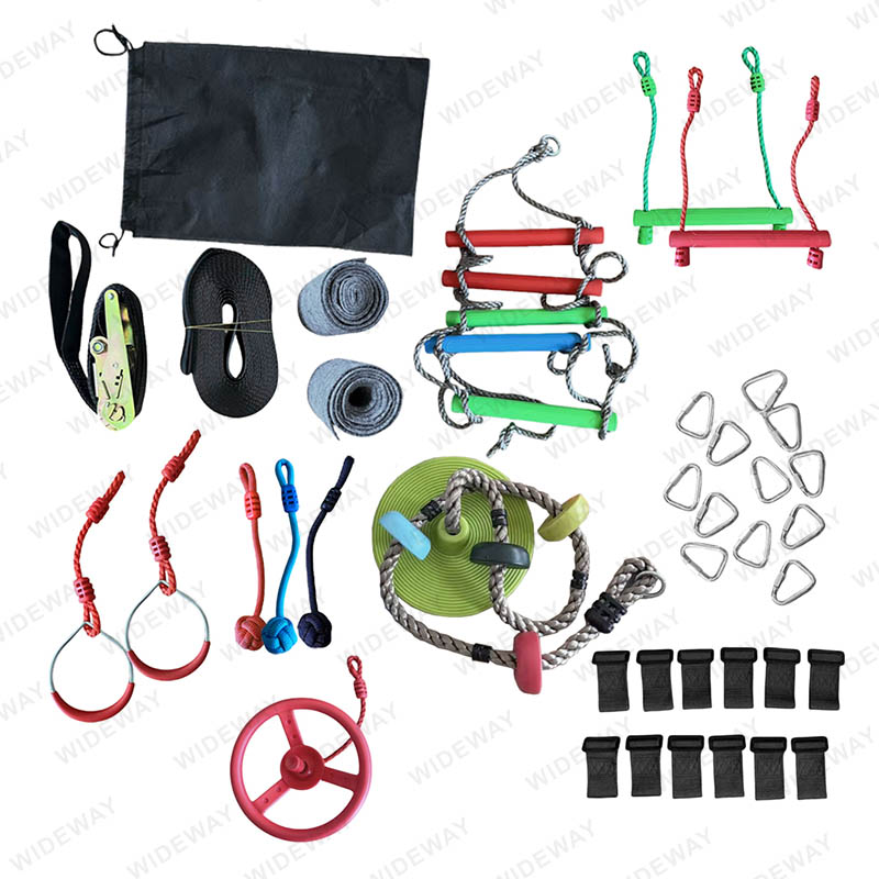 Set swing slackline