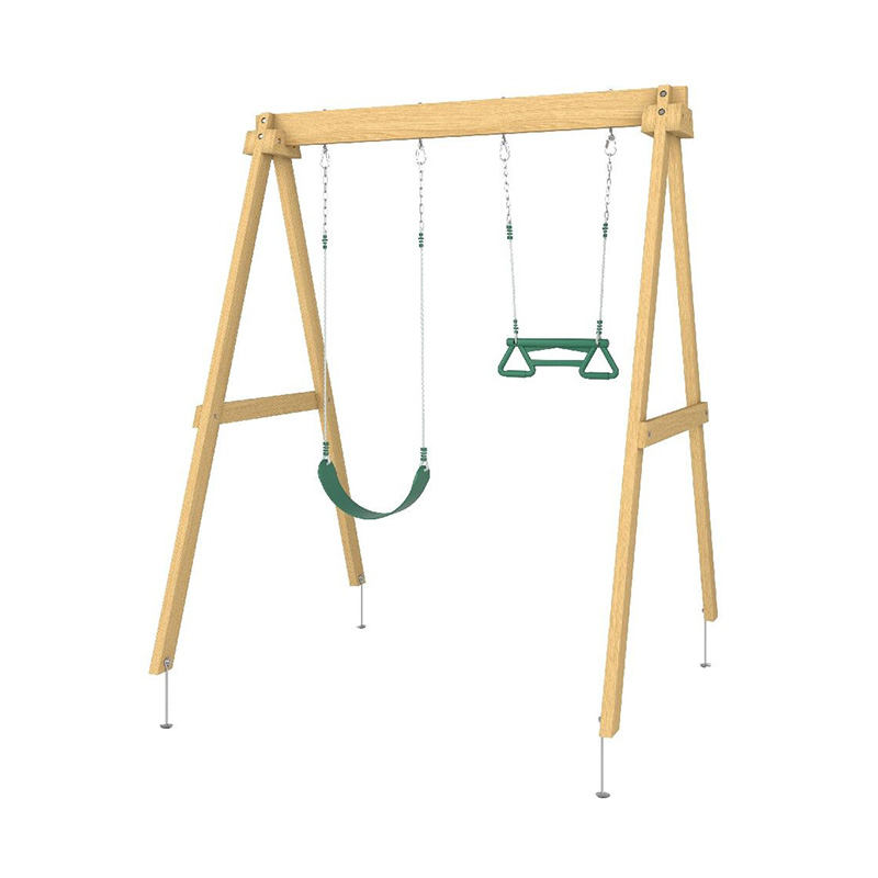 Set swing ganda kayu