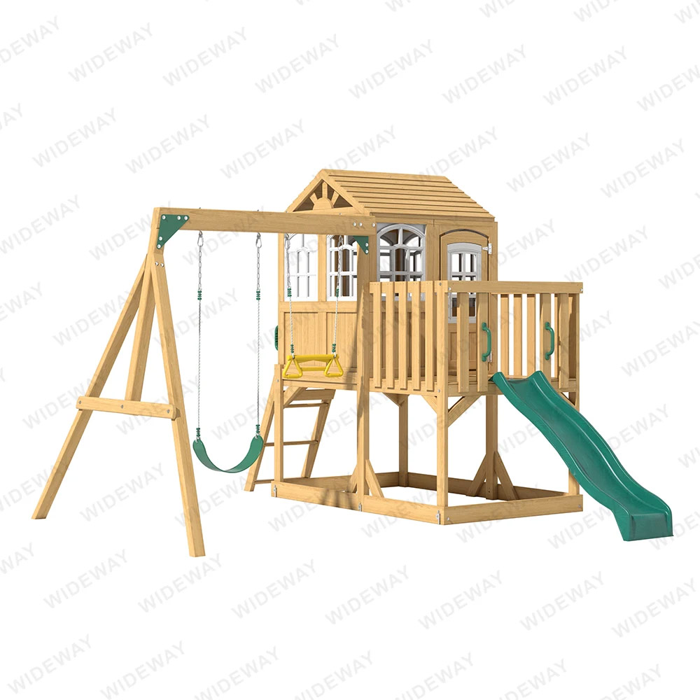 Rumah Playhouse Luaran Kanak -kanak Kayu